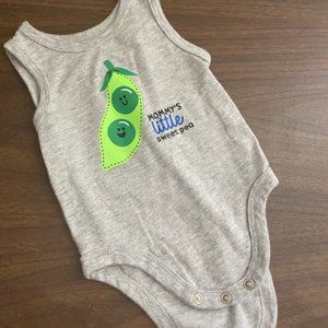 -5 for $25-Garanimals Tank top onesie boy 0-3mo
